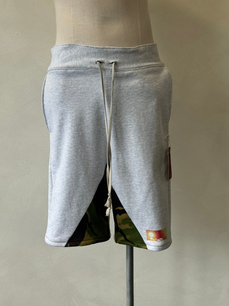 Camp Camo Terry Cotton Shorts