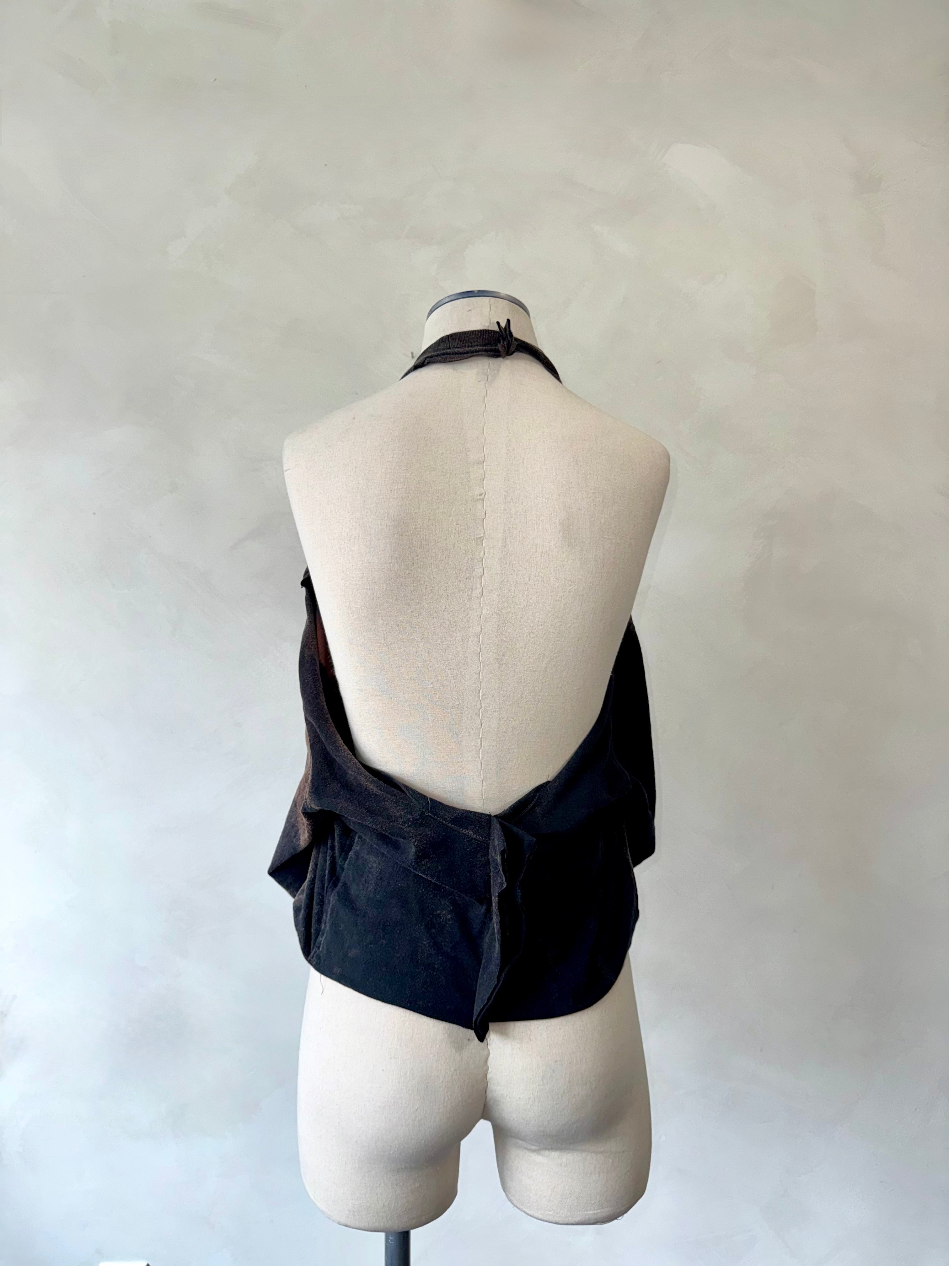 Renewed Painted Open Back T-Shirt