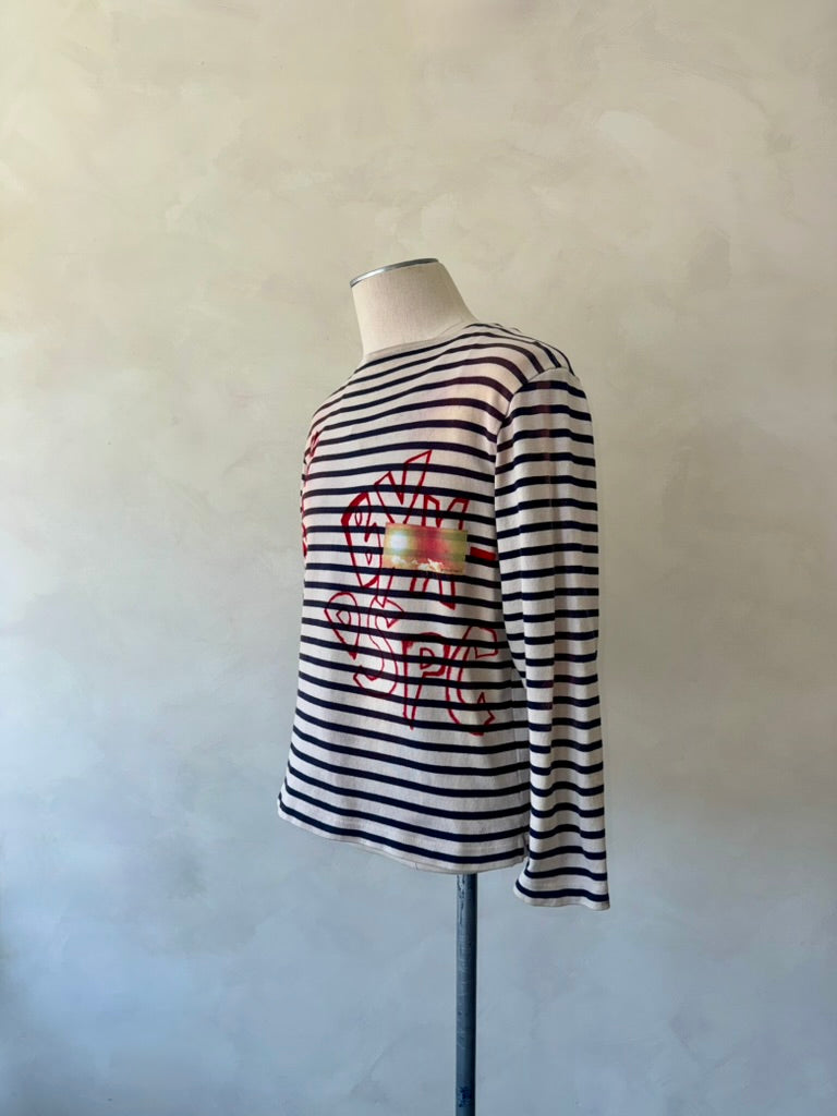 Renewed by Beyond Space Stripped Shirt