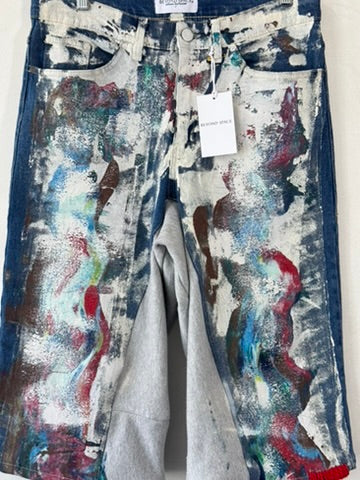 Le short en jean Magritte Indigo