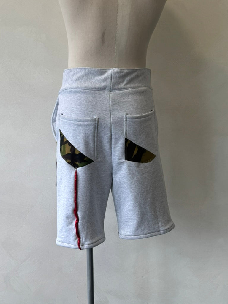 Camp Camo Terry Cotton Shorts