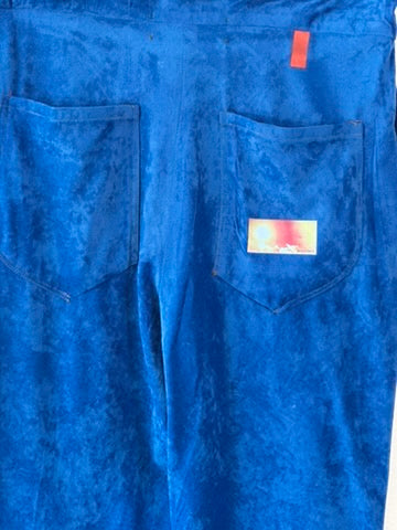 Pantalon de survêtement bleu océan Aglaia