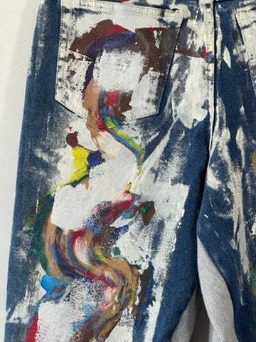 Le short en jean Magritte Indigo