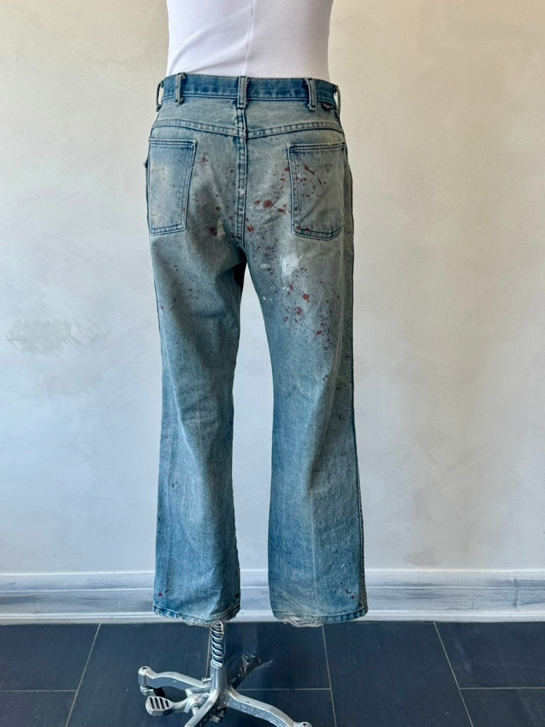 Vintage Painted Denims