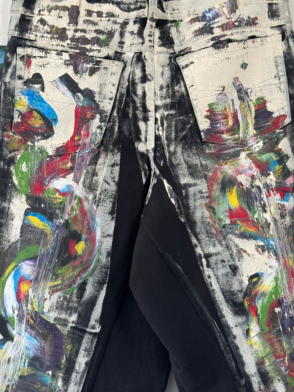The Magritte Black Denim Shorts