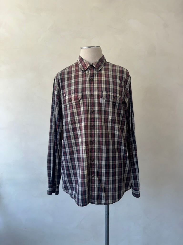Carhartt Flannel large et ample Reconditionné par Beyond Space