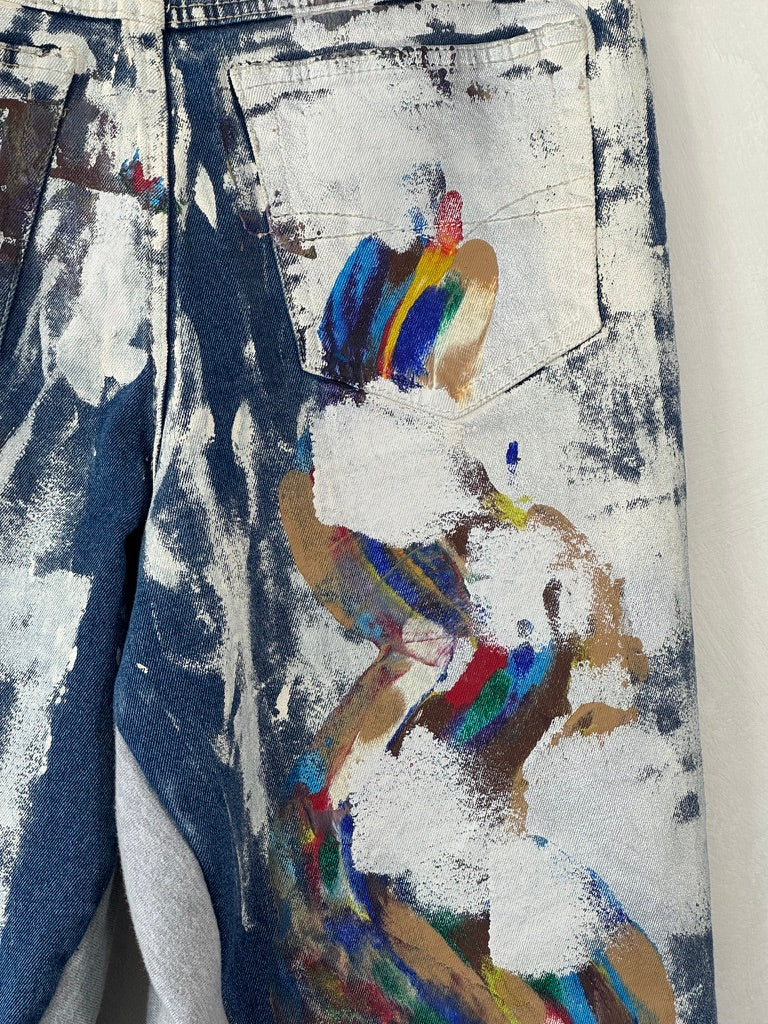 Le short en jean Magritte Indigo