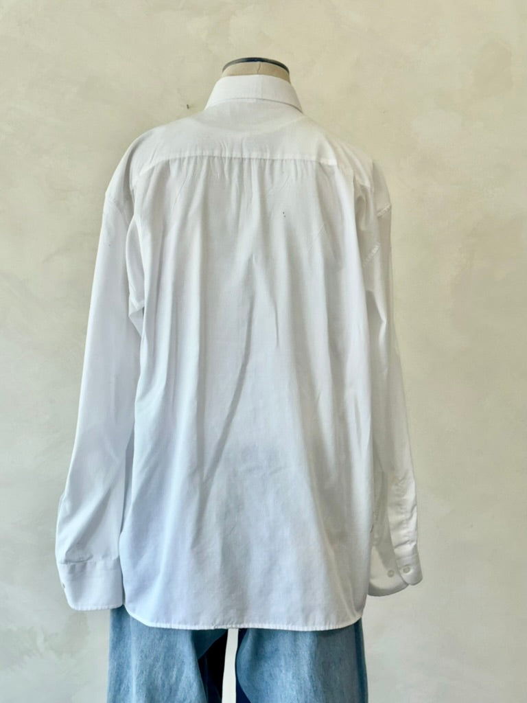 La Maison Paint Splatter Collared Shirt