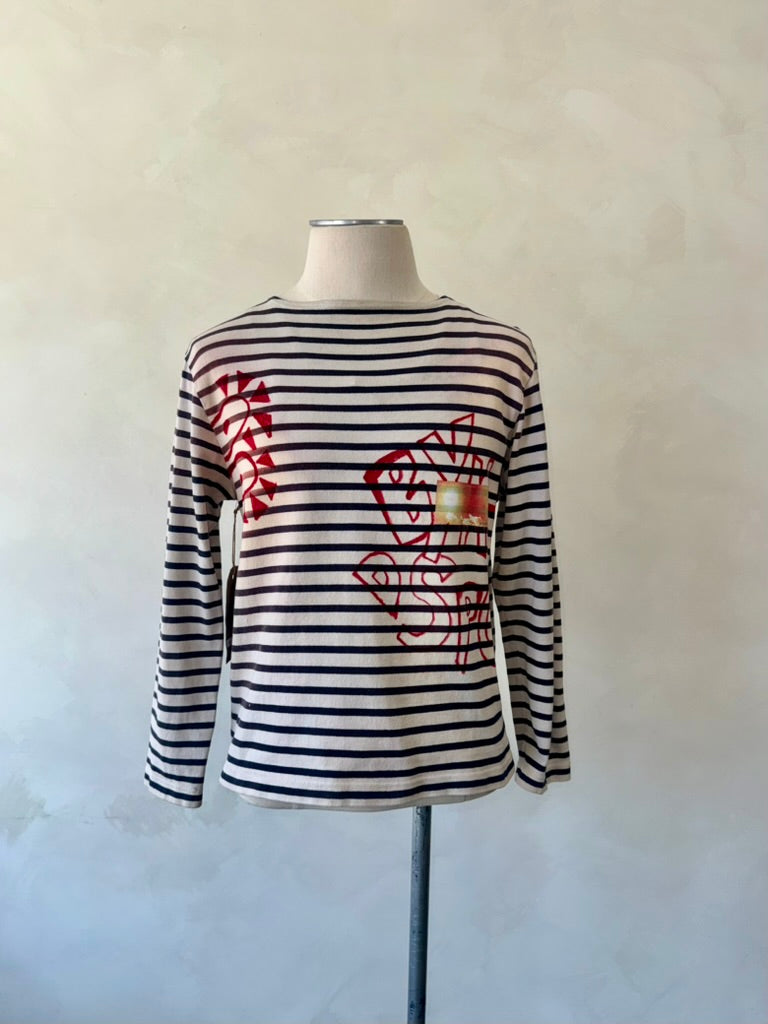 Renewed by Beyond Space Stripped Shirt