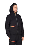 Lightbeam Zip-up Hoodie Black