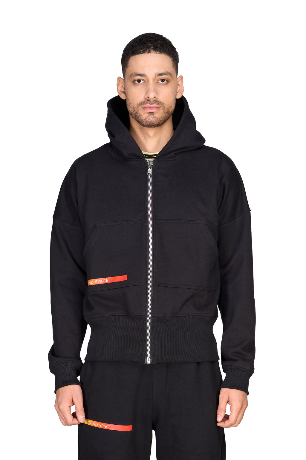 Lightbeam Zip-up Hoodie Black