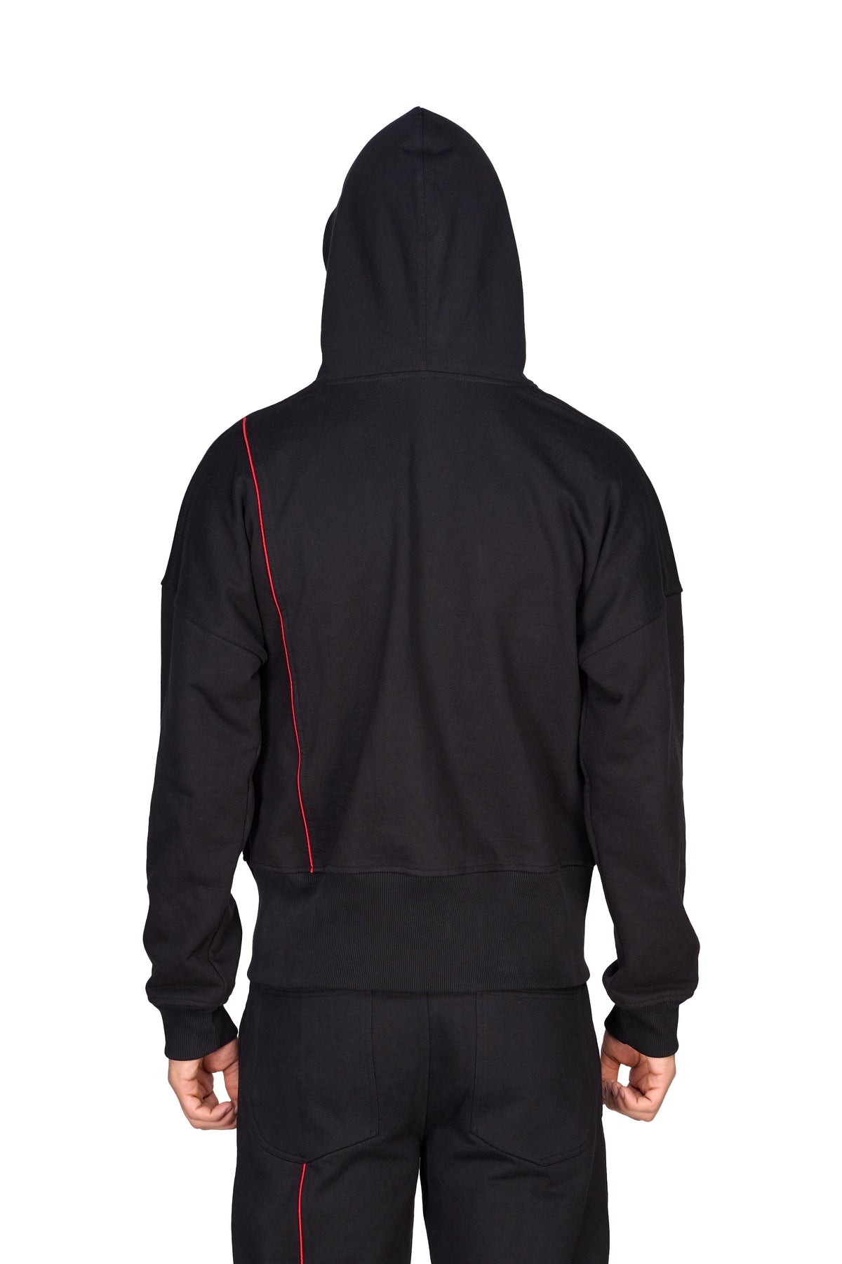 Lightbeam Zip-up Hoodie Black