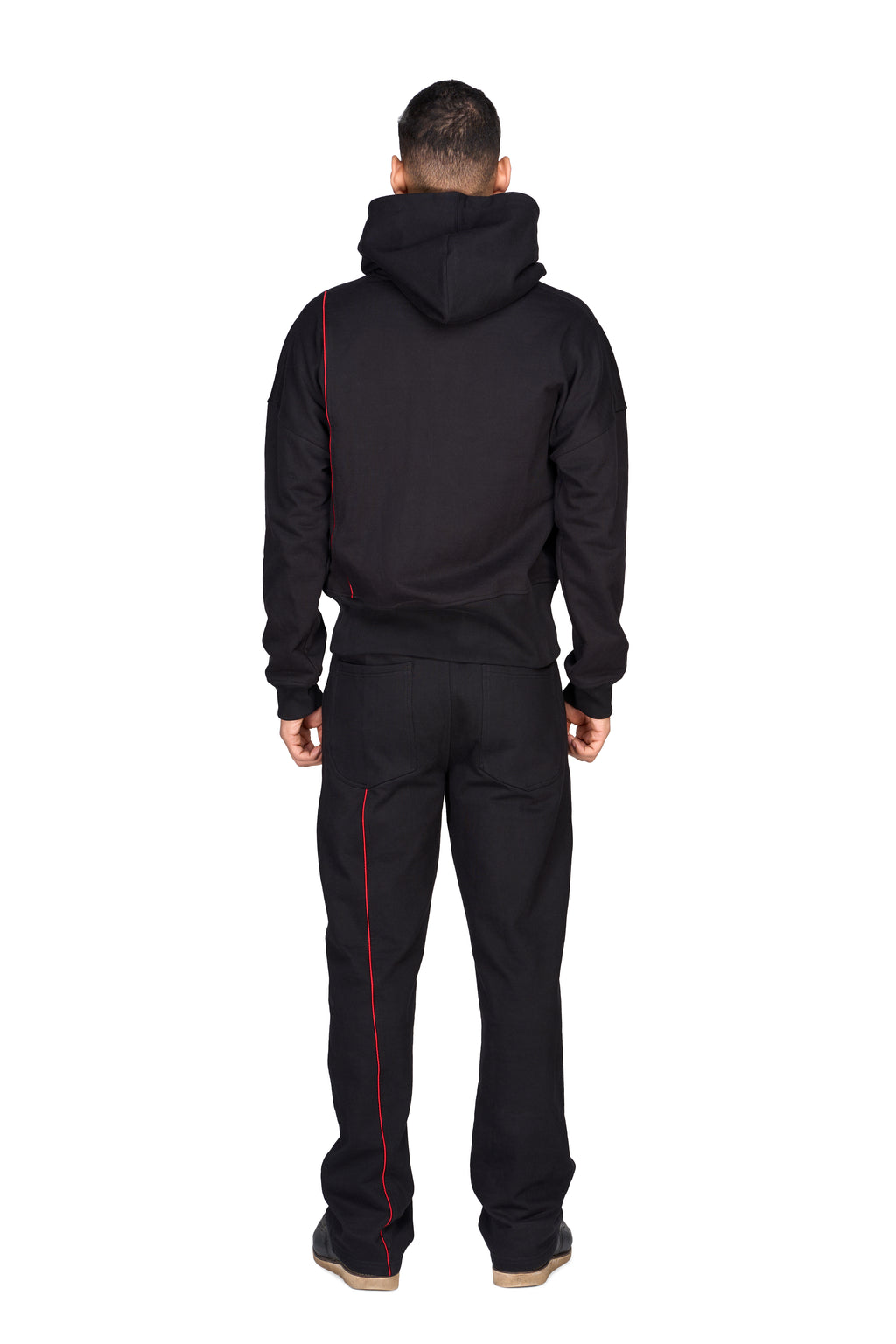 Lightbeam Zip-up Hoodie Black